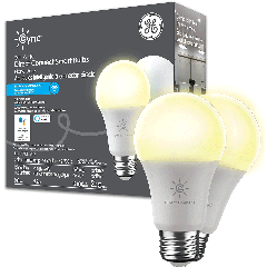 GE Cync Soft White A19 2 Pack