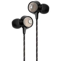 Audiofly AF56 In-Ear Headphones with Clear Talk Mic for Smartphones - Edison Black