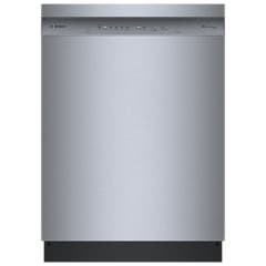 Bosch 100 Series Plus 24-Inch Smart Dishwasher - Stainless Steel