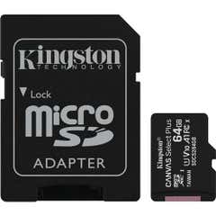 Kingston Canvas Select Plus microSD Card - 64GB