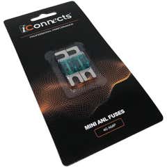 iConnects Mini 40A ANL Fuses - 2 Pack
