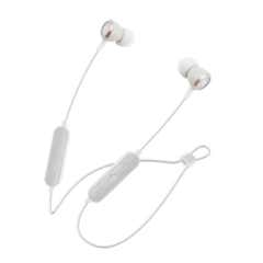 Audiofly In-Ear Bluetooth Headphones with Mic and Control for Smartphones - Snare White