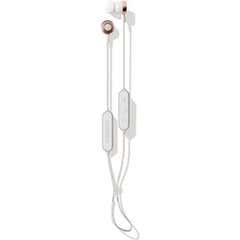Audiofly AF45W In-Ear Wireless Bluetooth Headphones with Microphone - White