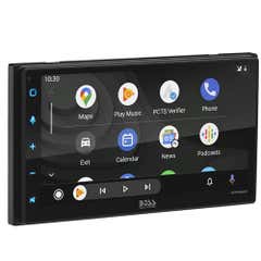 Boss Double-DIN MECH-LESS 6.75" Touchscreen Multimedia Player with Apple CarPlay and Android Auto