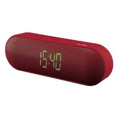Escape Platinum SPBT007 Bluetooth Wireless Speaker with Alarm Functionality - Red