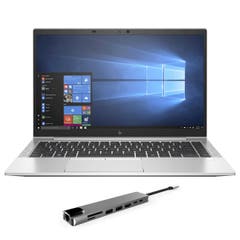 HP 14" Elitebook 840 G7 i5/16GB/256GB SSD Refurb with free 8-in-1 USB-C Dock