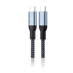 iQ USB-C to USB-C Braided Cable - 1.2m